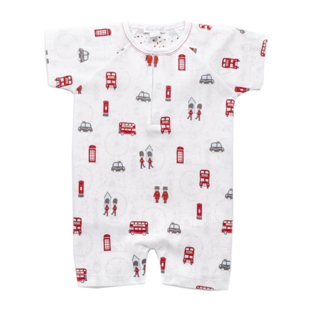 London / Soldier Print Romper Playsuit 9m